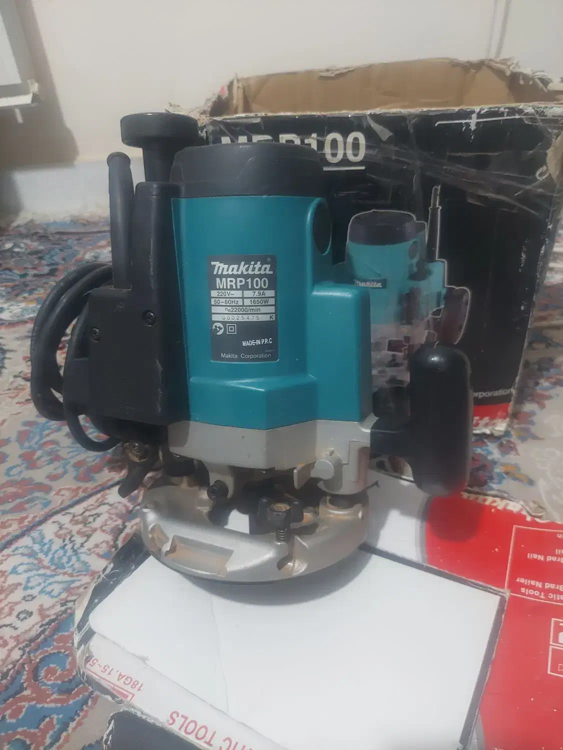 اور فرز ماکیتا Mrp100 داخل کارتن در حد نو نو|ابزارآلات|صدرا-فارس, فاز ۱|دیوار