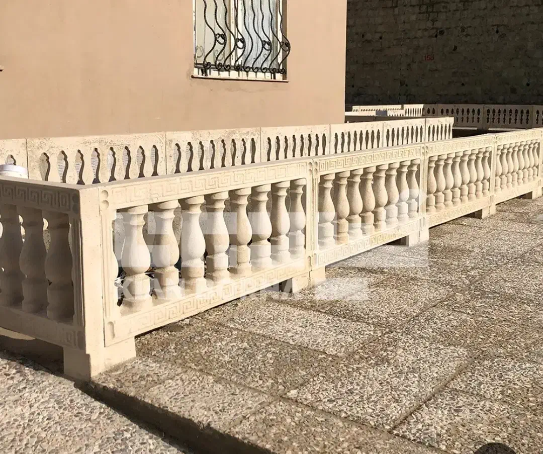 موزائیک نرده پلیمری صراحی یکمتر سفید|مصالح و تجهیزات ساختمان|تبریز, |دیوار