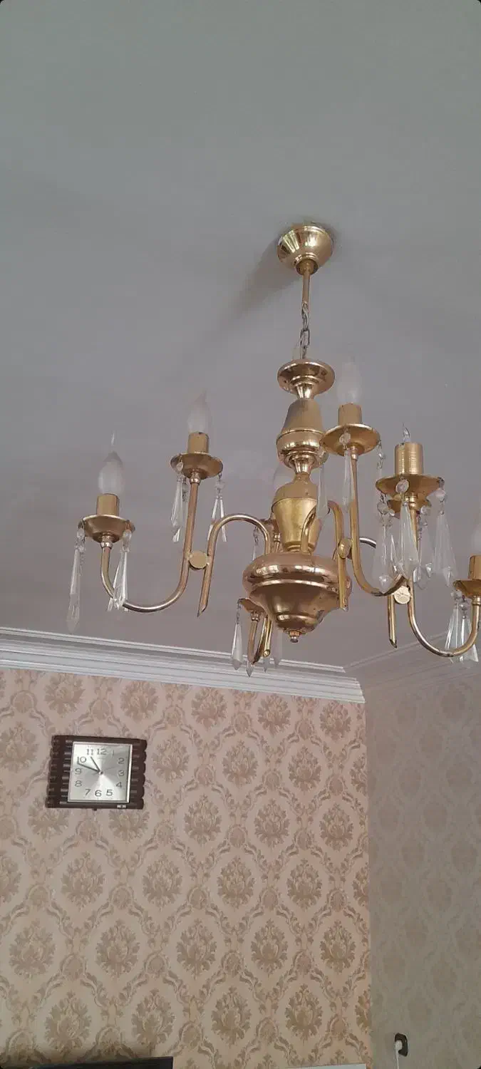 لوستر|لوستر و چراغ آویز|مشهد, طلاب|دیوار