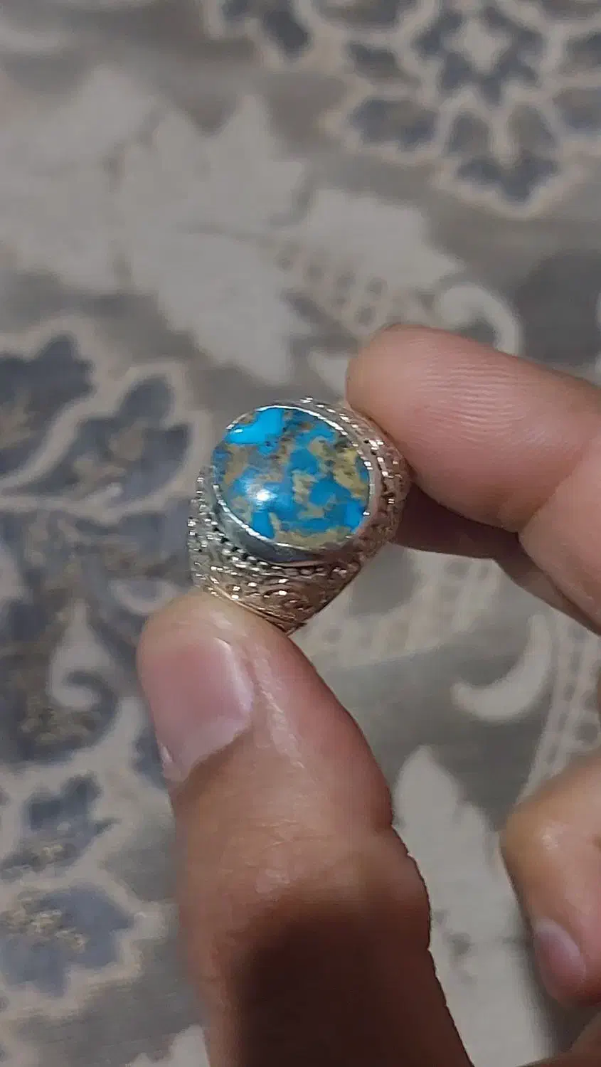 انگشتر فیروزه نیشابور|جواهرات|کرمان, |دیوار