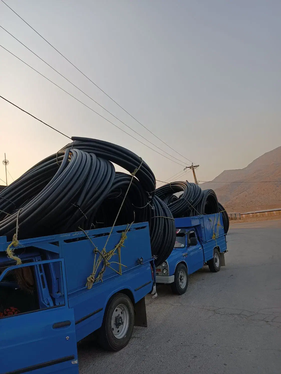 تولید و توزیع انواع لوله پلیاتیلن آبرسانی|مصالح و تجهیزات ساختمان|شیراز, شهرک صنعتی شیراز|دیوار