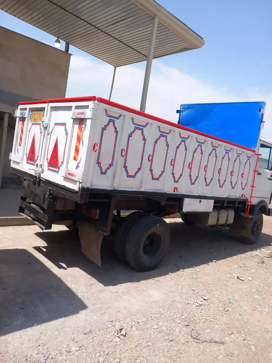 خاور ۸۰۸باری فلزی مدل ۸۲|خودرو سنگین|قزوین, |دیوار