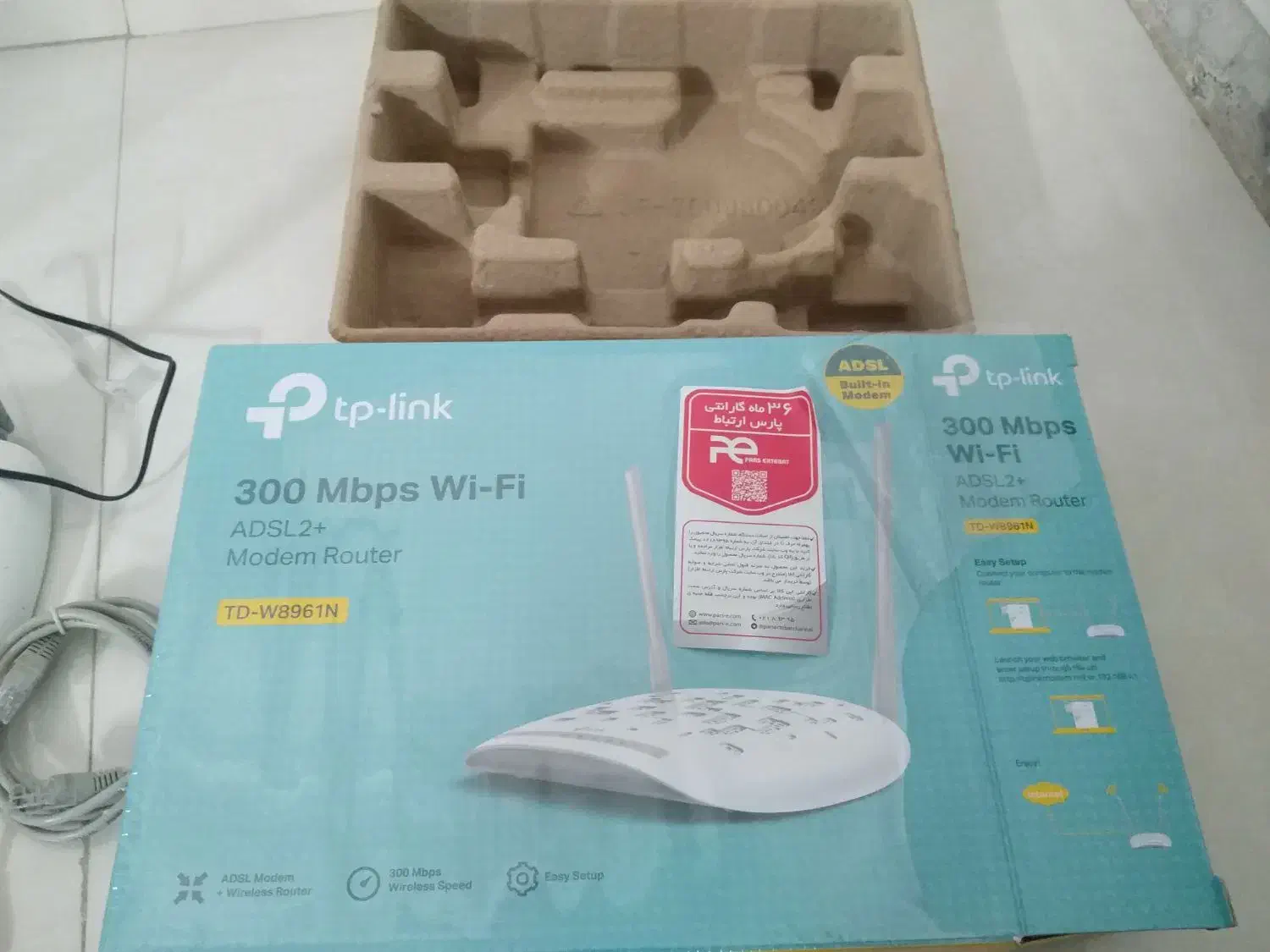 مودم ADSL TPLINK|مودم و تجهیزات شبکه|نیشابور, کوی فرهنگیان|دیوار