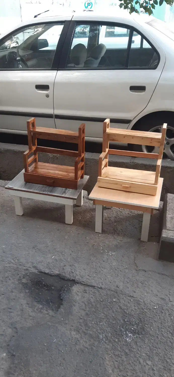 استند چوبی /کافی بار/ نظم دهنده اشپزخانه|آب‌چکان و نظم‌دهنده ظروف|تهران, خرمشهر|دیوار