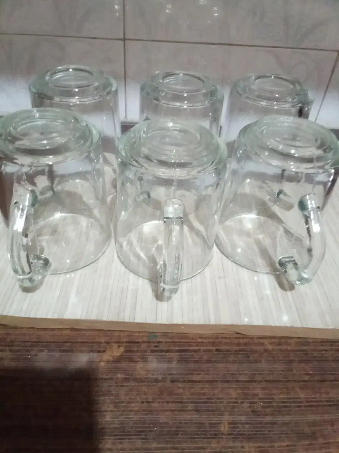 استکان نیمه لیوان ایرانی|ظروف سرو و پذیرایی|رباطکریم, شهرستانک|دیوار