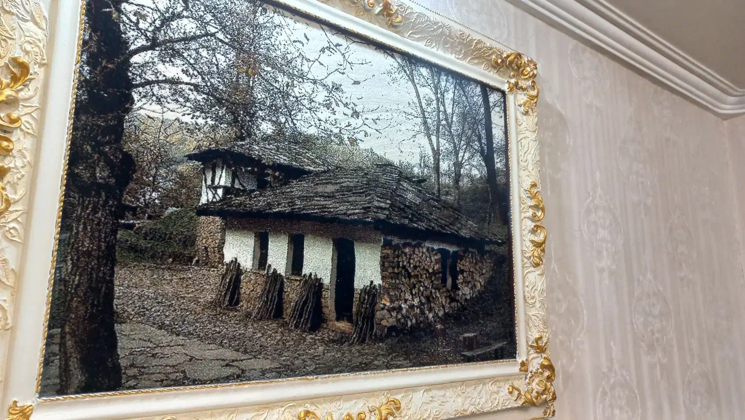 تابلو فرش بزرگ و سالم.|تابلو فرش|تهران, آذری|دیوار