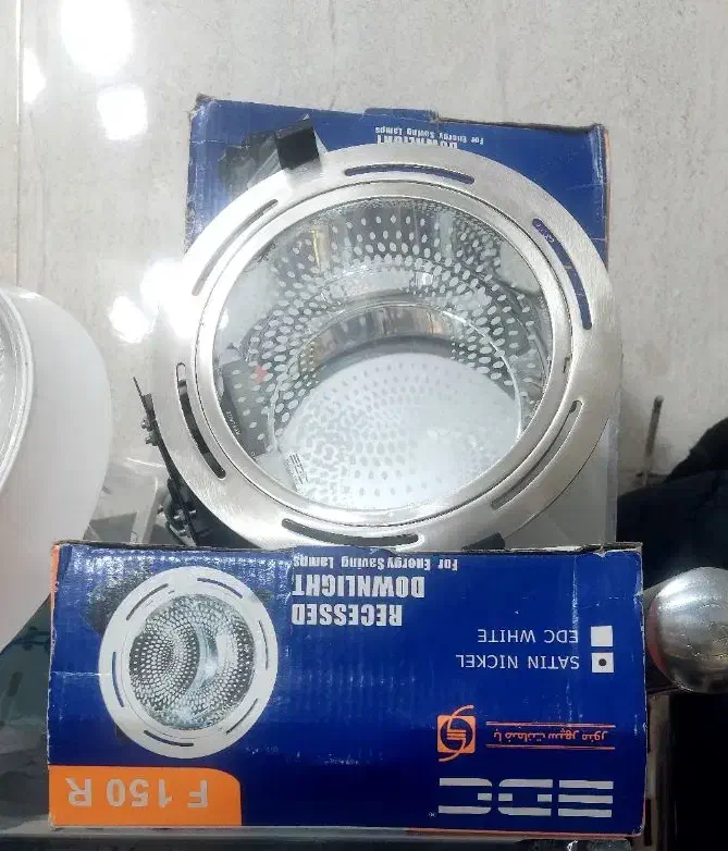 چراغ سقفی توکار لامپ خور|لوستر و چراغ آویز|تبریز, |دیوار