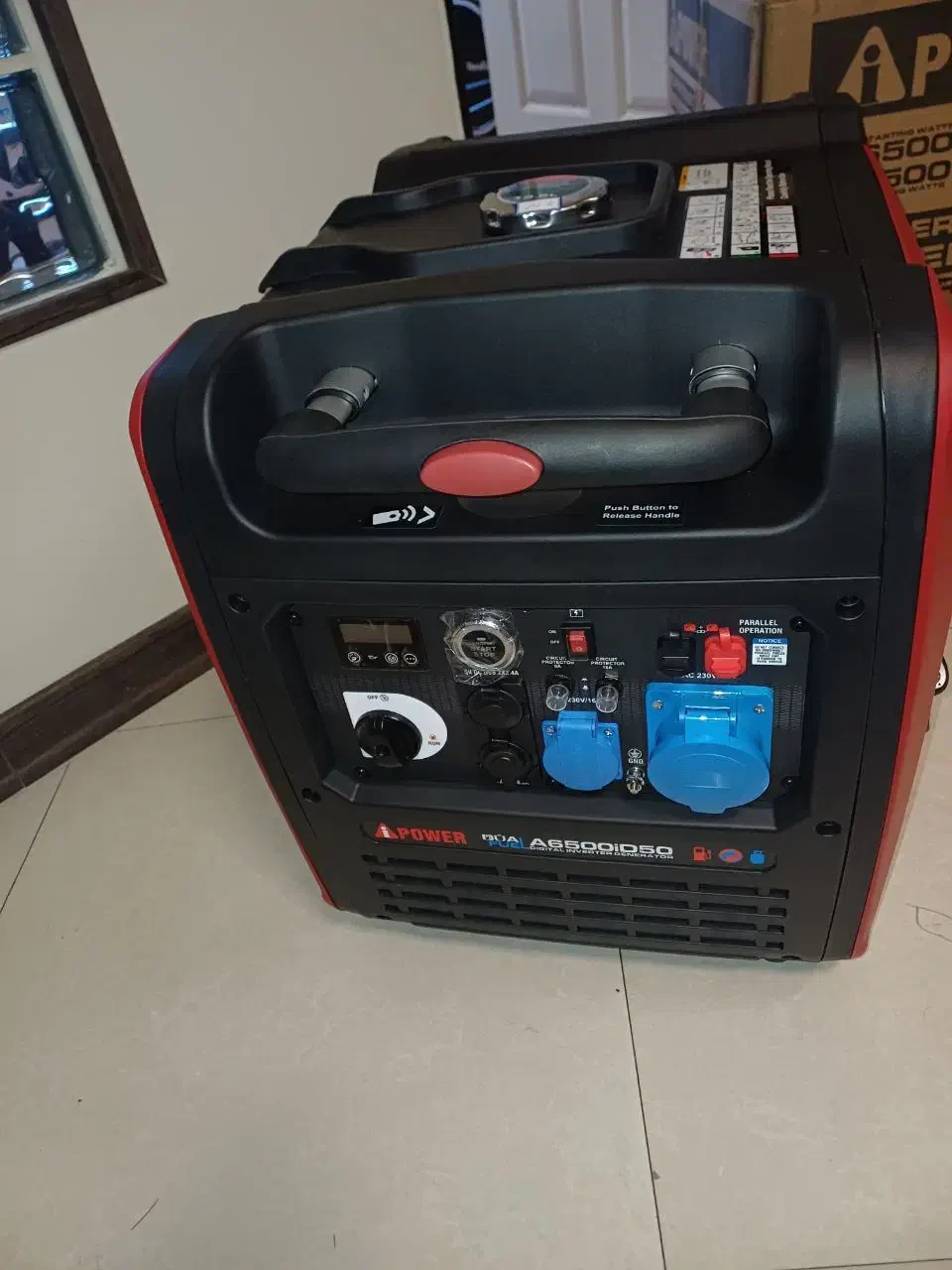 موتور برق ۶/۵ کیلووات سوپر سایلنت آی پاور|ماشین‌آلات صنعتی|پاکدشت, خاتون آباد|دیوار