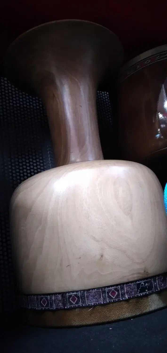 تمبک چوب یک تکه حرفه ای|سازهای سنتی|شهریار, شهریار|دیوار