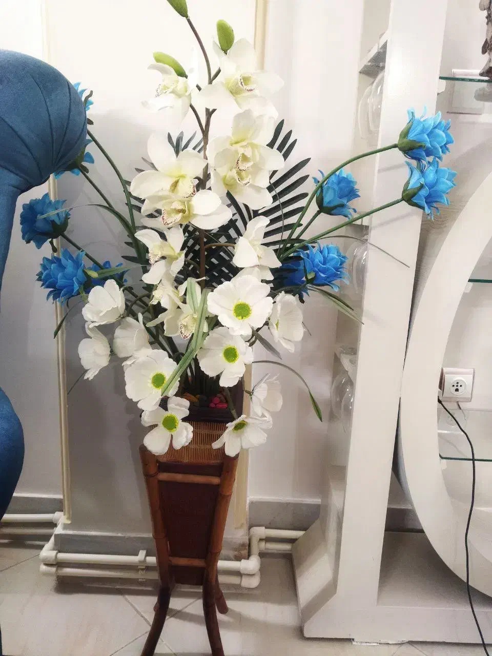 گل و گلدان|گل مصنوعی|ساوه, |دیوار