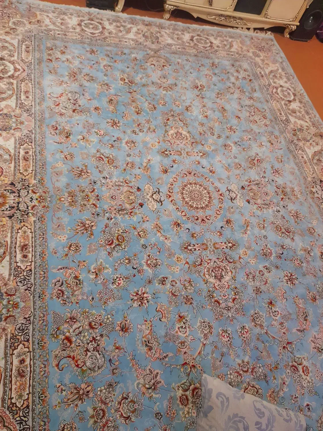 یک جفت فرش ۹ و۶ متری در حد ۷۰۰ شانه تراکم ۲۵۵۰|فرش|فردیس, قریشی|دیوار