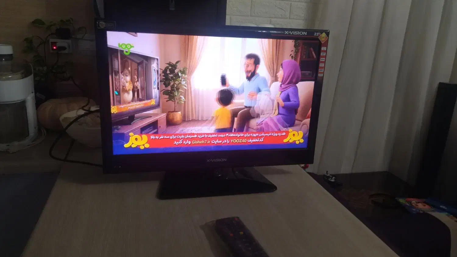 تلویزیون ال ای دی ۲۲|تلویزیون و پروژکتور|رشت, اسماعیل آباد|دیوار