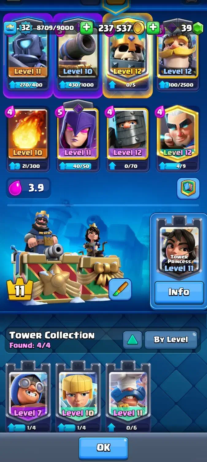 اکانت کلش رویال|کنسول، بازی ویدئویی و آنلاین|مشهد, شهرک بهارستان|دیوار