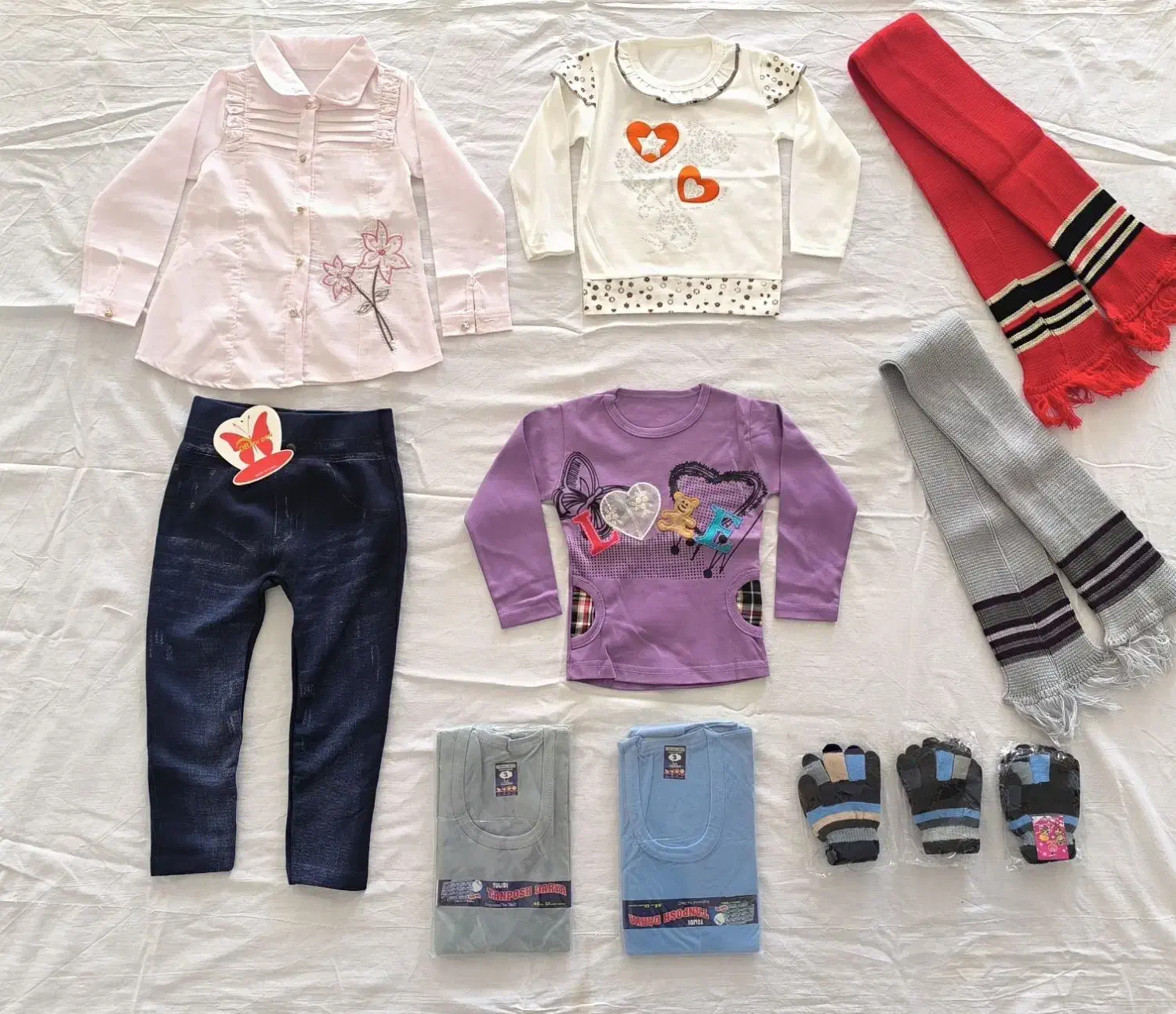 حراج لباس دخترانه و پسرانه|کفش و لباس بچه|تربت‌حیدریه, کاشانی|دیوار