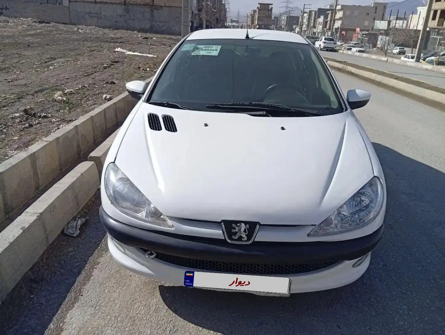 ۲۰۶ ای دی V8 مدل ۹۳|خودرو سواری و وانت|سنندج, |دیوار