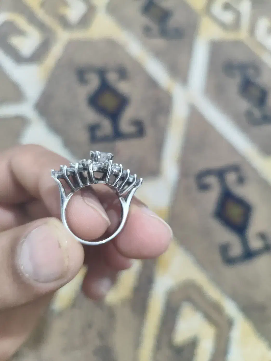 انگشتر نقره زنانه|جواهرات|بندرعباس, |دیوار