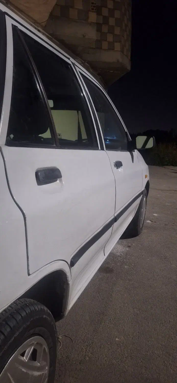 پراید دوگانه کارخانه سفید مدل 1386|خودرو سواری و وانت|ابریشم, |دیوار