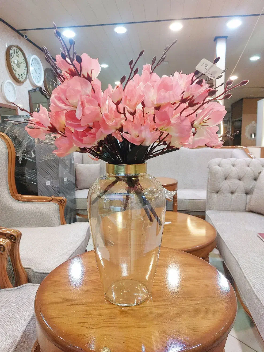 گلدان گل|گل مصنوعی|قرچک, زیبا شهر|دیوار