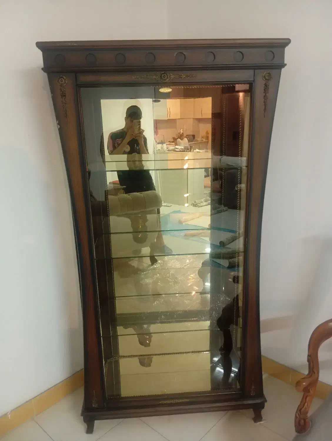 بوفه چوبی|بوفه، ویترین، کنسول|ماهدشت, |دیوار