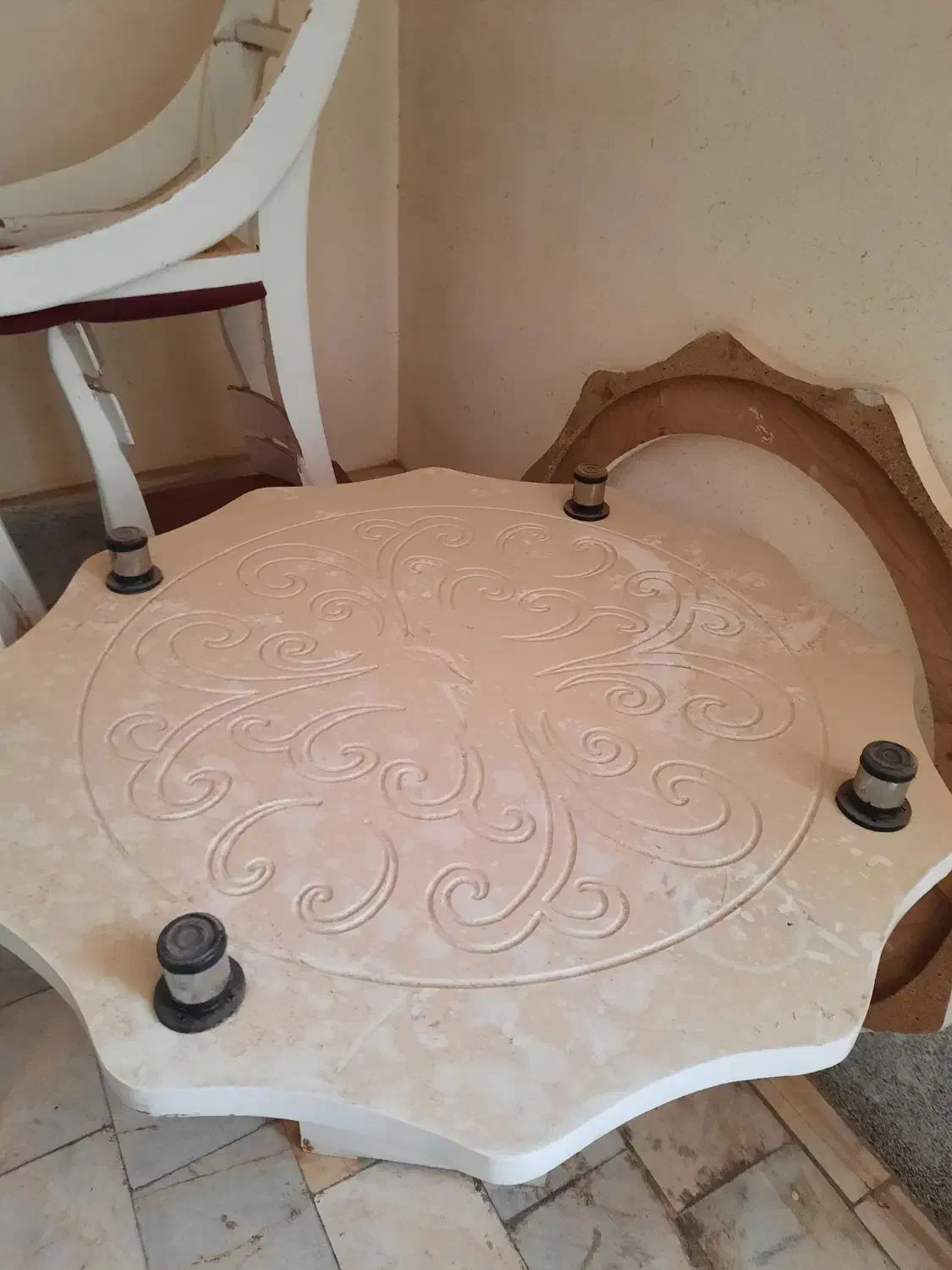 میزناهارخوری ۴نفره|میز و صندلی غذاخوری|شاهین‌شهر, مسکن مهر|دیوار