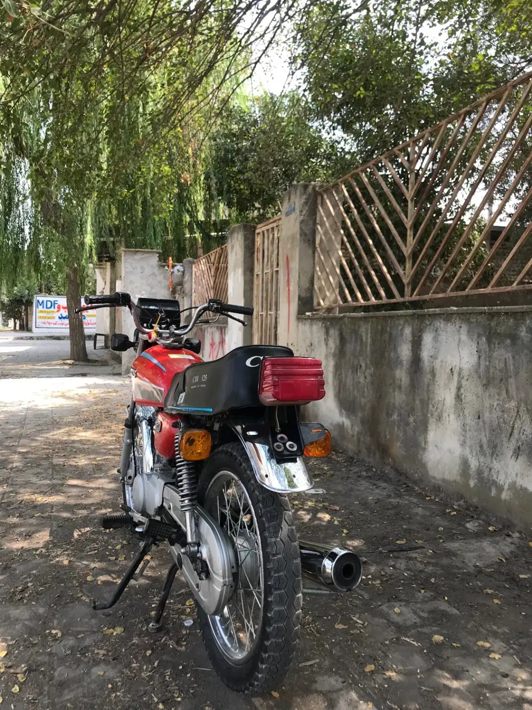 هوندا ۱۲۵ مزایده درحد|موتورسیکلت|گرگان, |دیوار