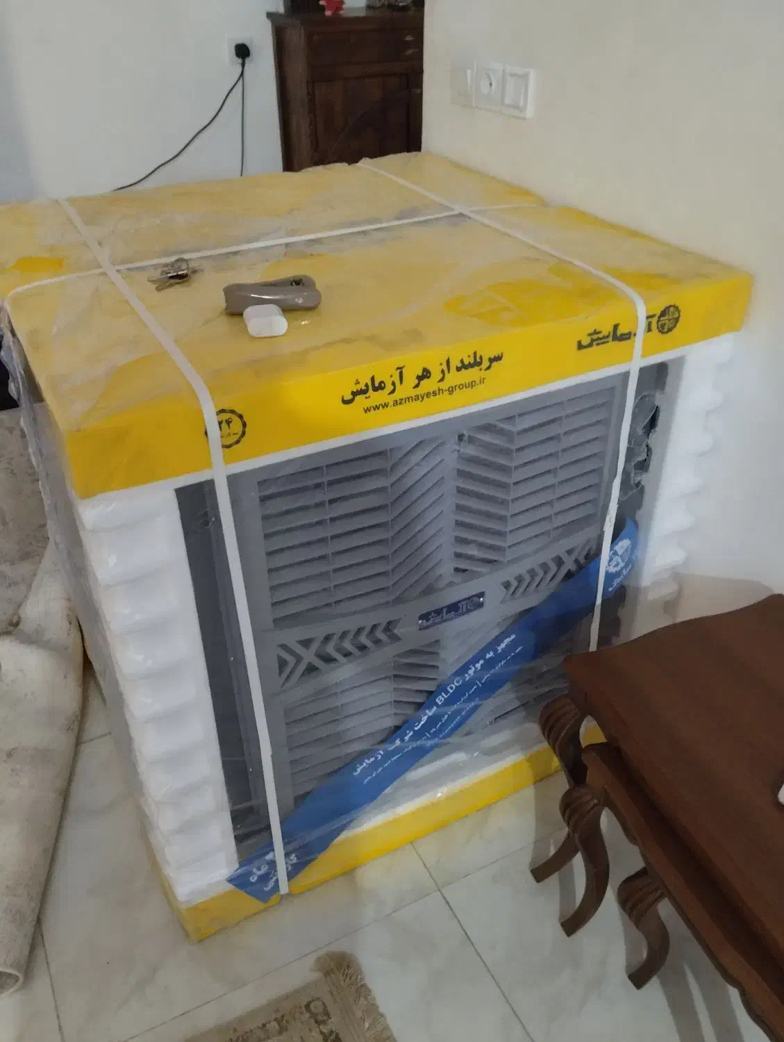 کولر آبی سلولزی پلیمری8000 ایرومکس آزمایش|کولر آبی|ایلام, |دیوار