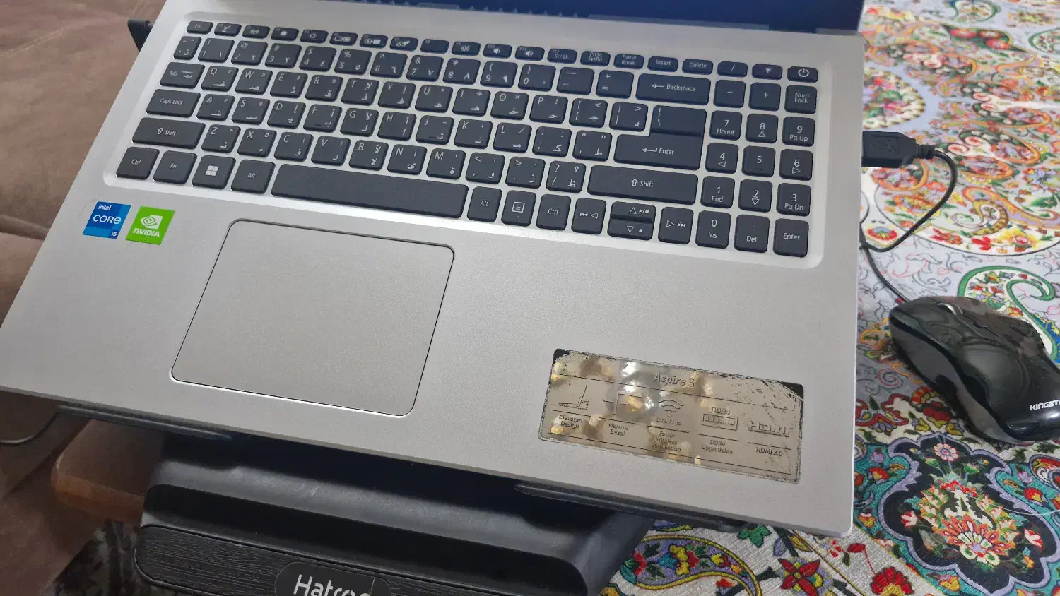 لپتاپ Acer aspire core i5 11th با گرافیک دو گیگ|رایانه همراه|آمل, |دیوار