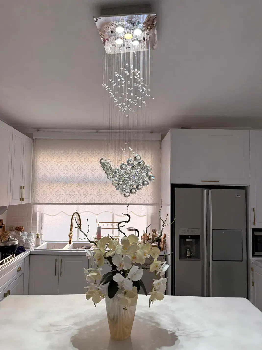 لوستر سقفی آویز خارجی درجه یک|لوستر و چراغ آویز|اندیشه, اندیشه فاز ۳|دیوار