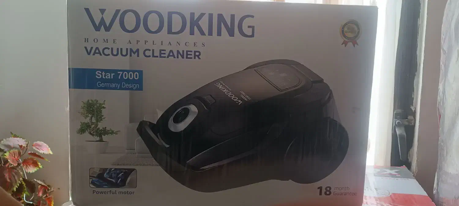 جاروبرقی وود کینگ|جاروبرقی، جارو شارژی، بخارشو|باقرشهر, |دیوار