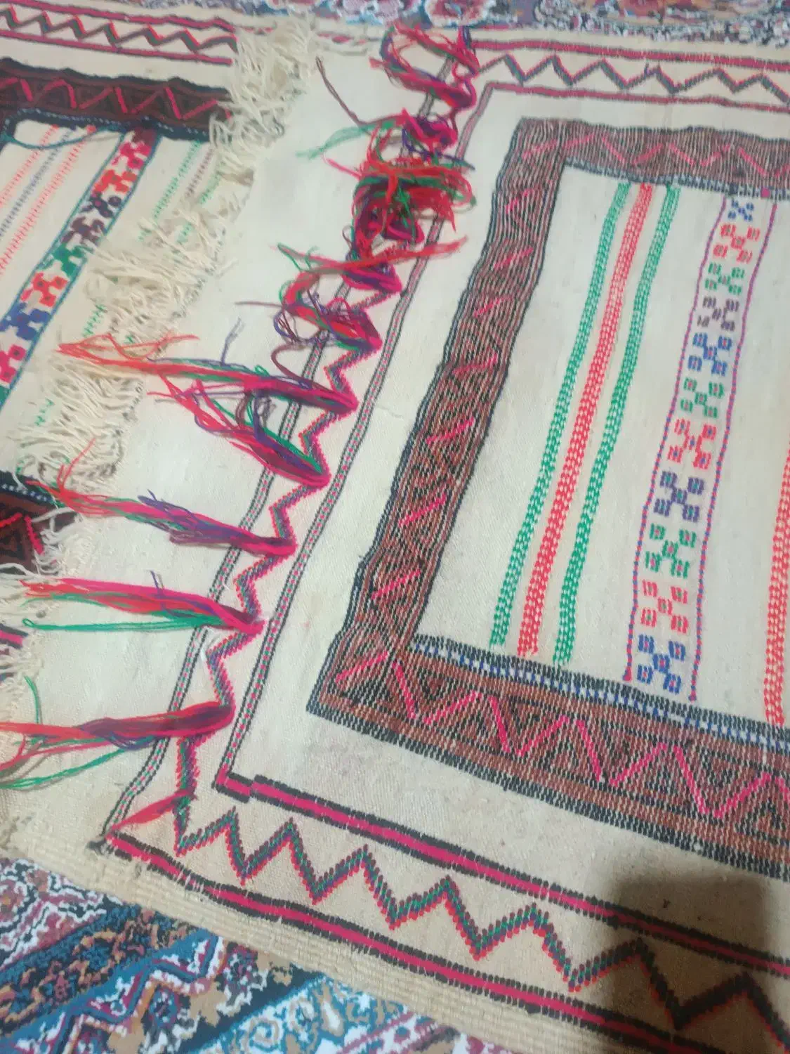 سفره های ترکمنی دست بافت باقدمت 60سال|صنایع دستی و سایر لوازم تزئینی|گنبد کاووس, |دیوار