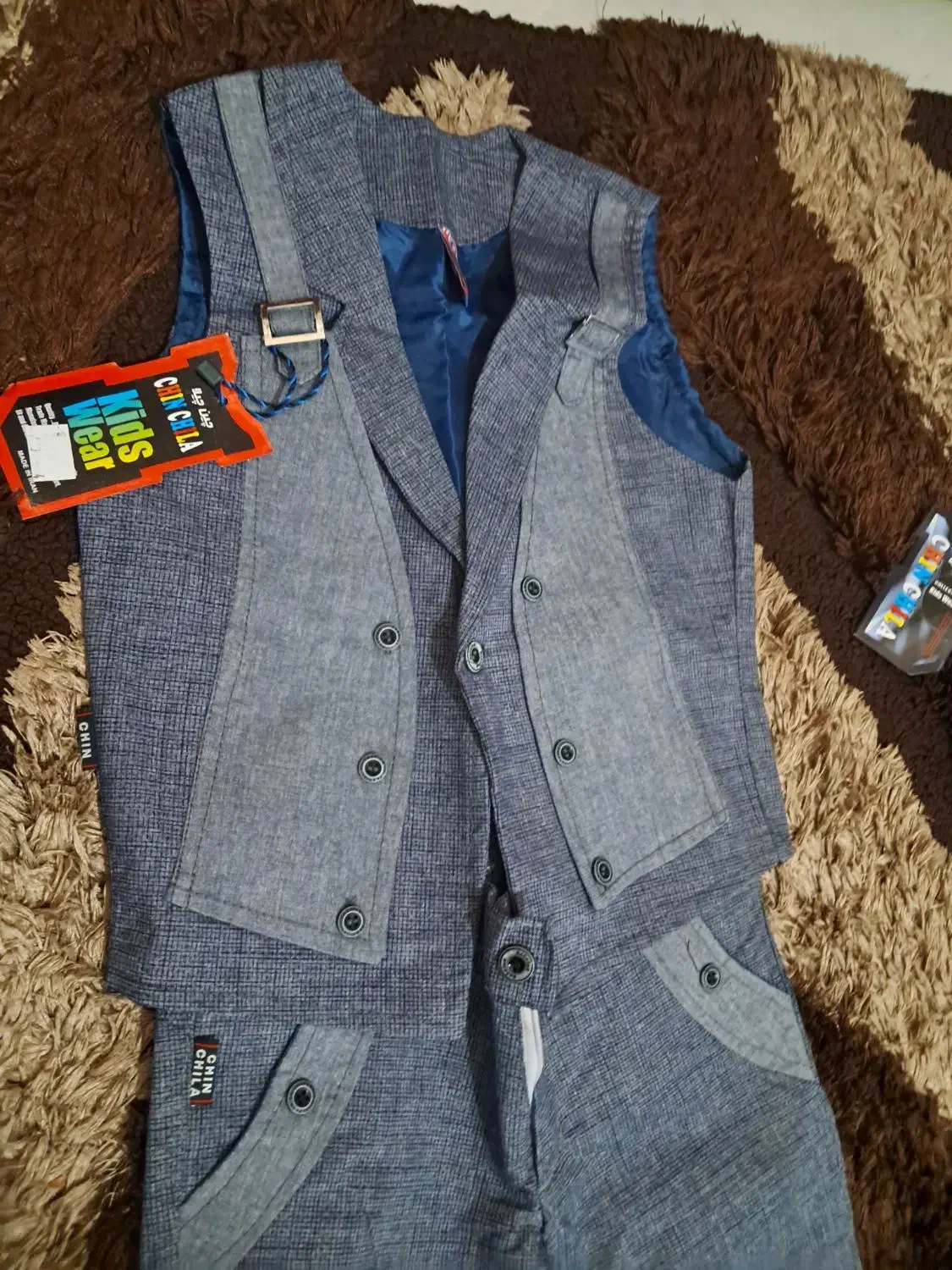 جلیقه شلوار نو برای ۳الی ۴سال و ۵الی ۶ سال|کفش و لباس بچه|طرقبه, |دیوار