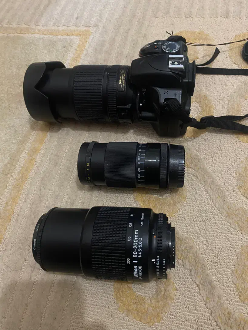 دوربین نیکون ۲۴ مگا پیکسل فروش فوری|دوربین عکاسی و فیلم‌برداری|قم, کیوانفر|دیوار