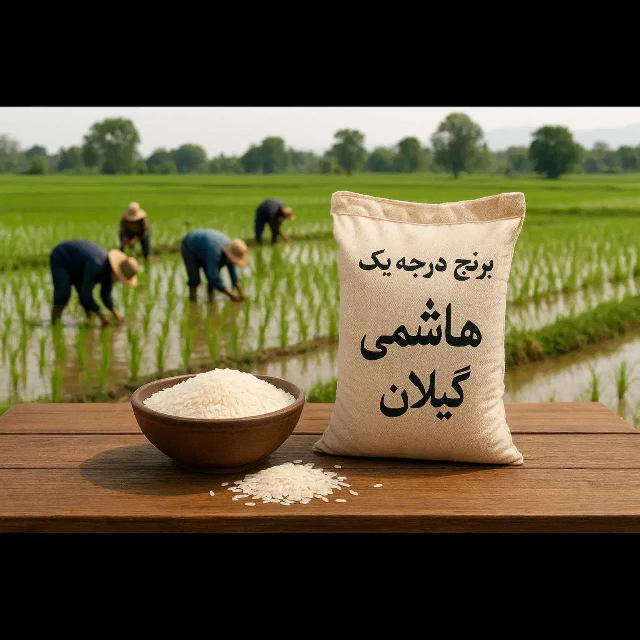 برنج درجه یک هاشمی گیلان|خوردنی و آشامیدنی|تهران, طیب|دیوار