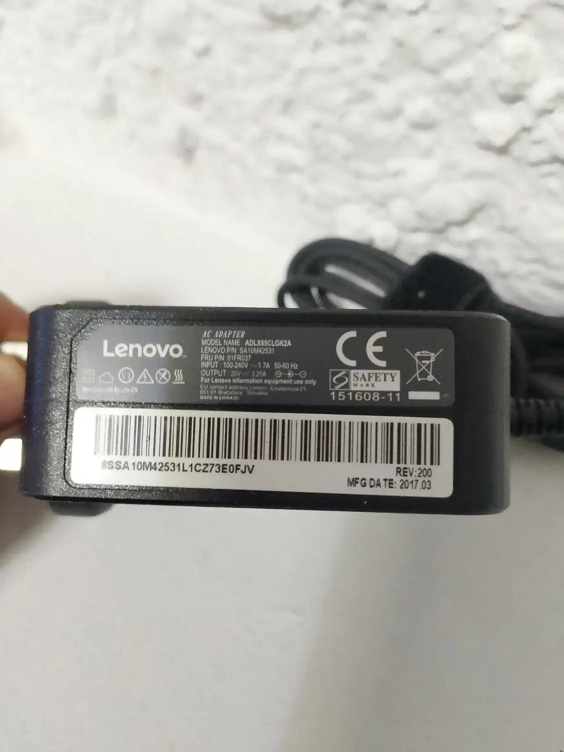 آداپتور شارژر اورجینال لنوو lenovo|قطعات و لوازم جانبی رایانه|تهران, زرکش|دیوار