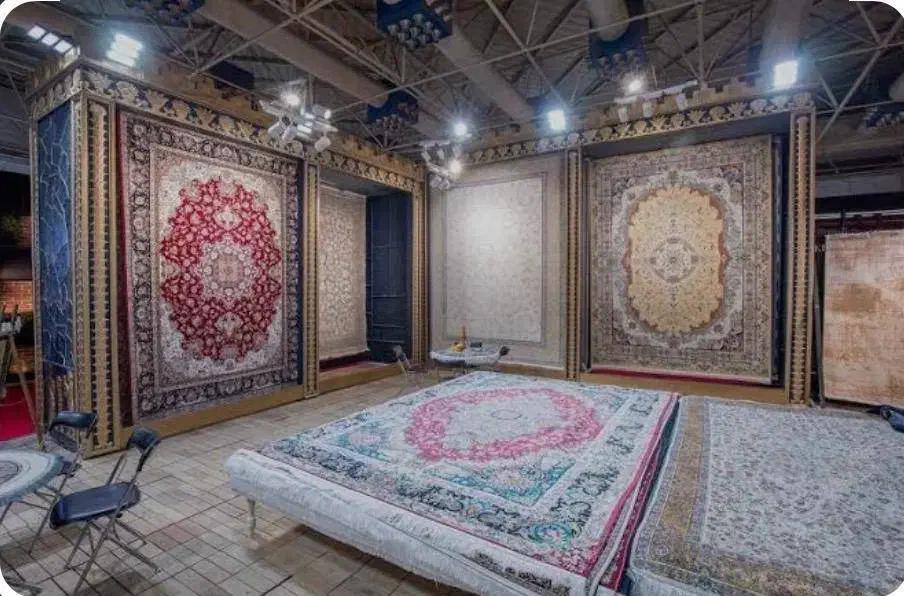 فرش ستاره2112 اهورا کاشان با مدل جدید|فرش|شیراز, لاله|دیوار