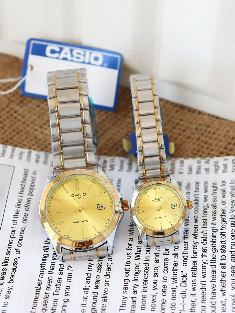 ساعت ست Casio کلاسیک تاریخ دار مجلسی|ساعت|اصفهان, امامزاده اسماعیل|دیوار