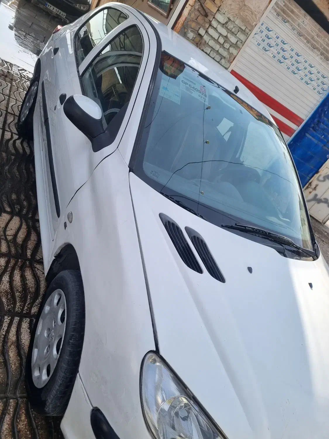 ۲۰۶ مدل ۸۹ سفید|خودرو سواری و وانت|مرودشت, ژیان|دیوار