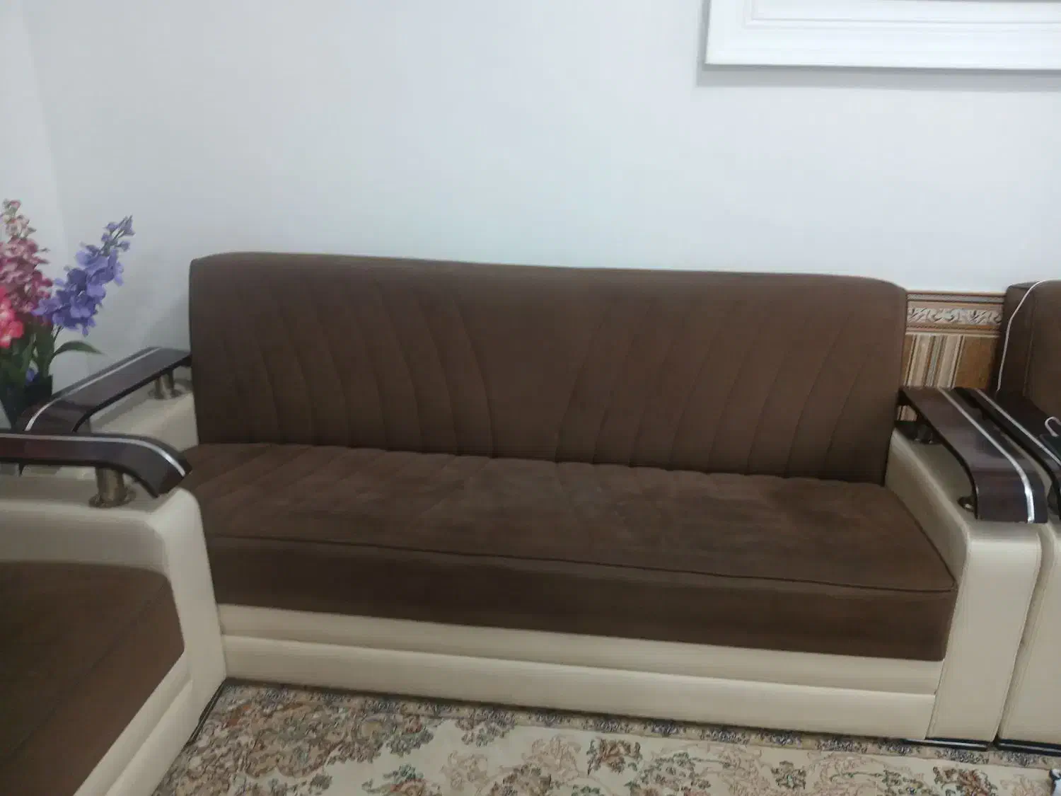 مبل  ۷نفره تمیز و سالم|مبلمان خانگی و میز عسلی|بهشهر, |دیوار