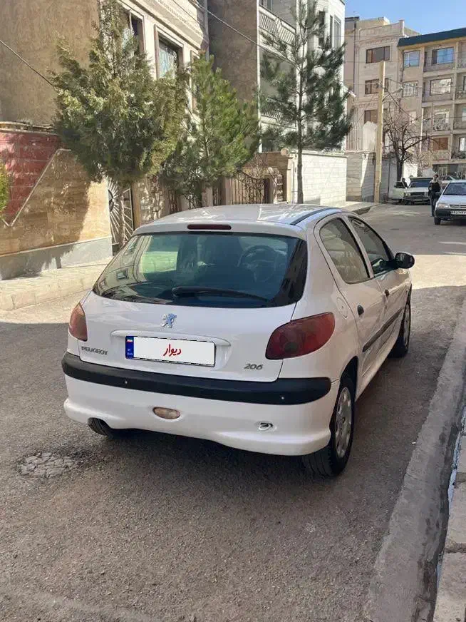 ۲۰۶تیپ۲ مدل۱۳۹۰|خودرو سواری و وانت|ابهر, |دیوار