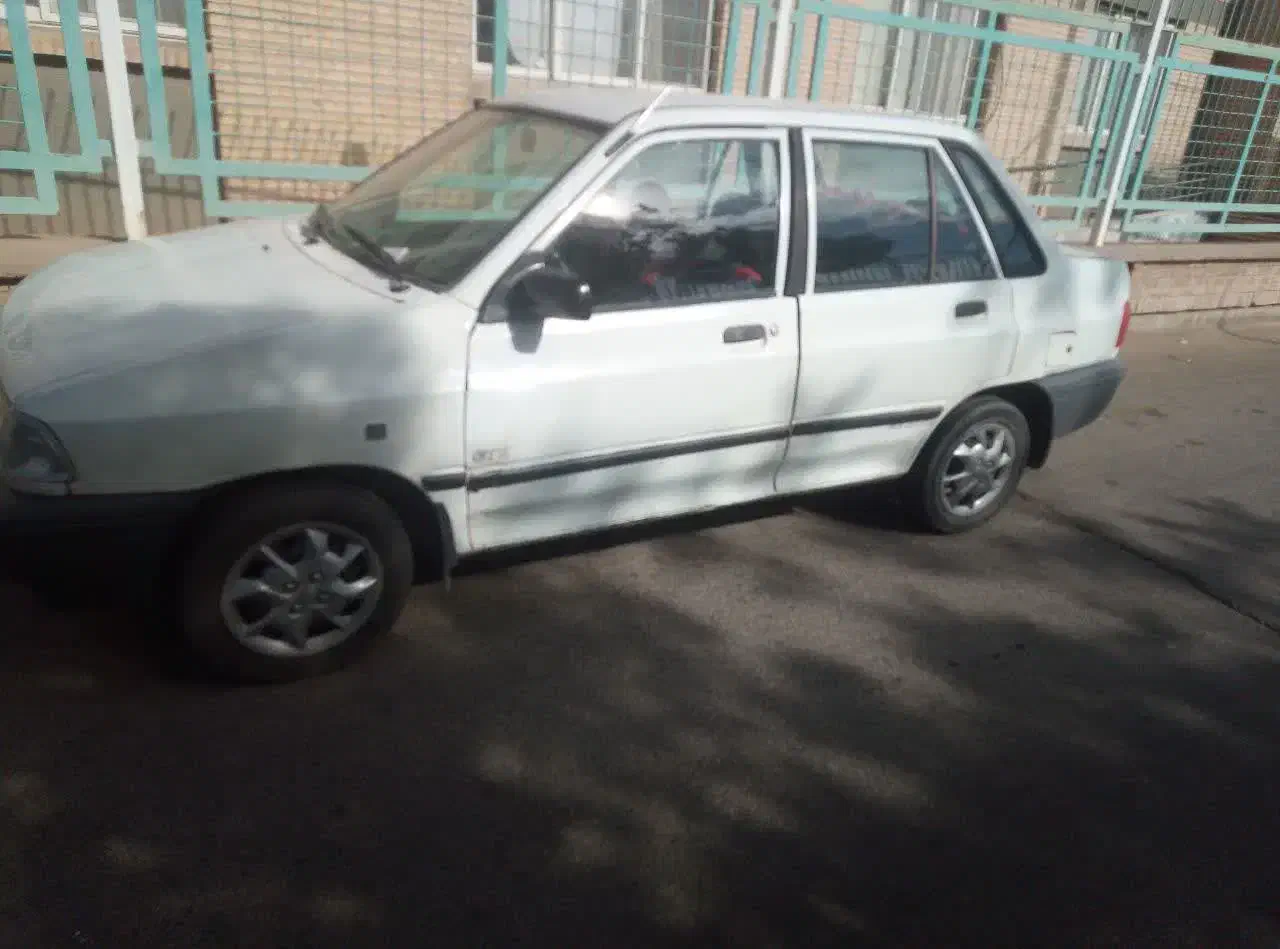 پراید۸۱سفید تازه تعمیر سالم|خودرو سواری و وانت|گناباد, |دیوار