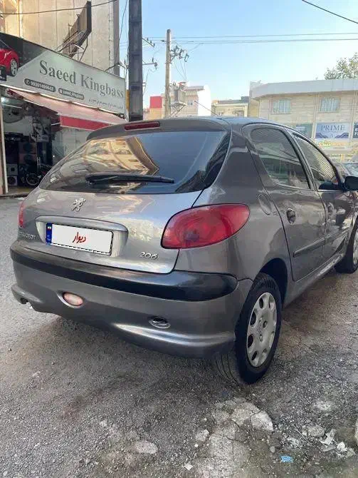 خودرو۲۰۶تیپ۲|خودرو سواری و وانت|رشت, جهاد|دیوار