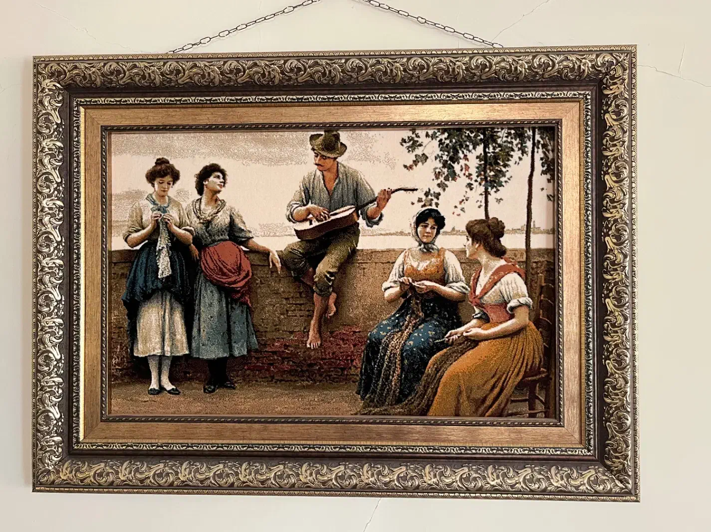 تابلو فرش و تابلو شام اخر|تابلو، نقاشی، عکس|شیراز, ابیوردی|دیوار