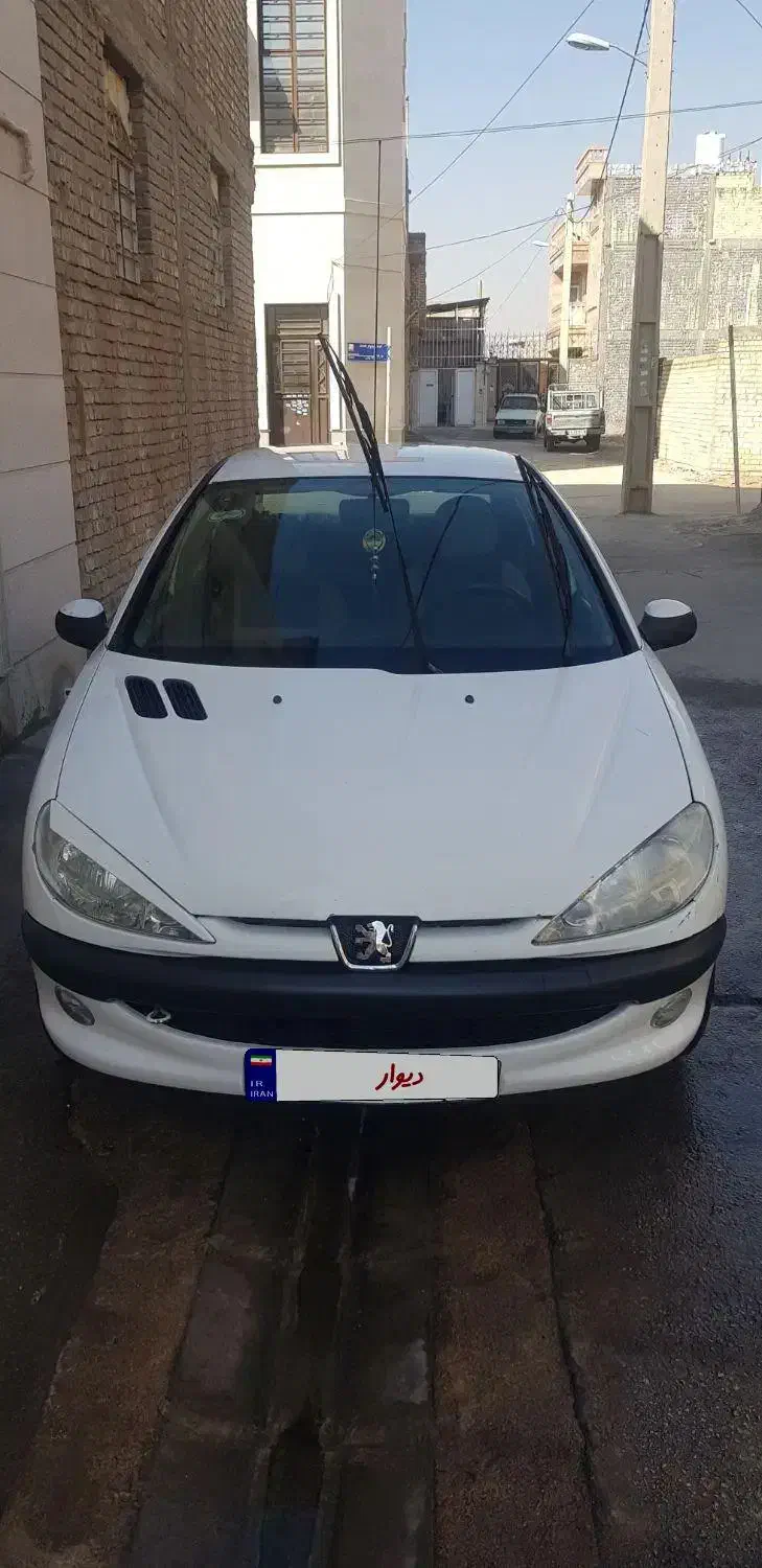 ۲۰۶ sd tu5|خودرو سواری و وانت|شیراز, قلعه نو|دیوار