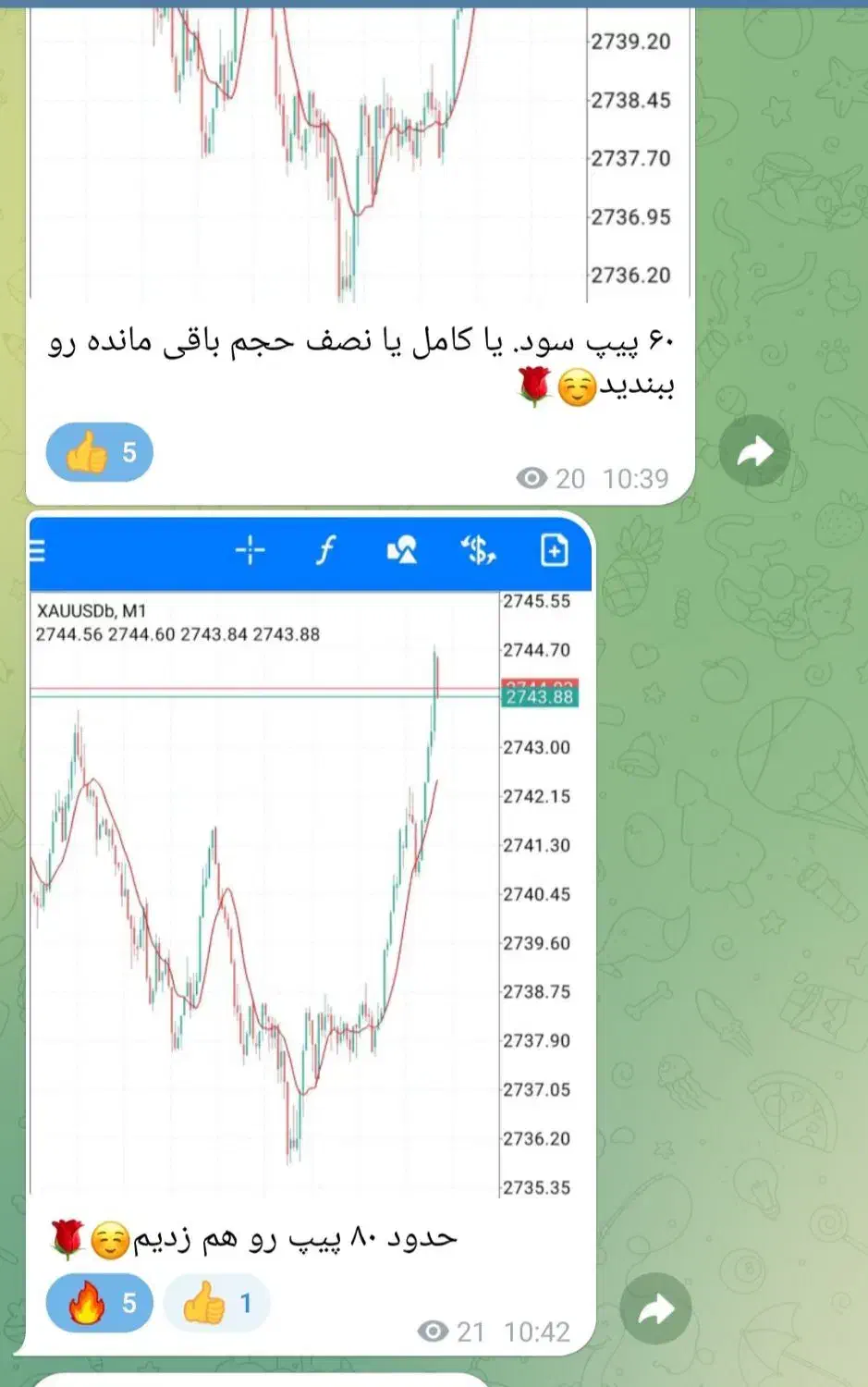 سیگنال طلا، وین ریت ۸۰ درصد، تست رایگان دو روزه|خدمات مالی، حسابداری، بیمه|تهران, استاد معین|دیوار