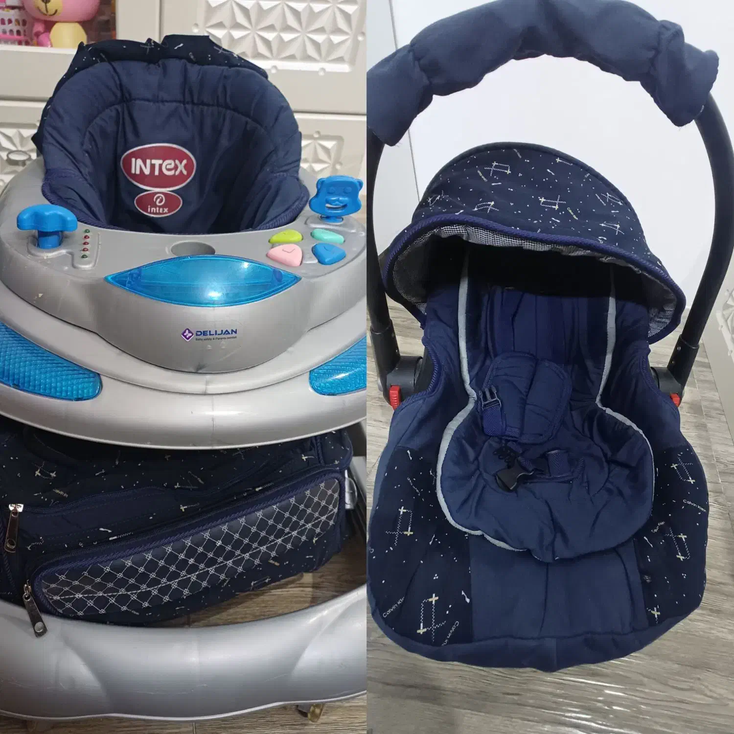 کالسکه و کرییر و روروک کودک|کالسکه و لوازم جانبی|برخوار, |دیوار