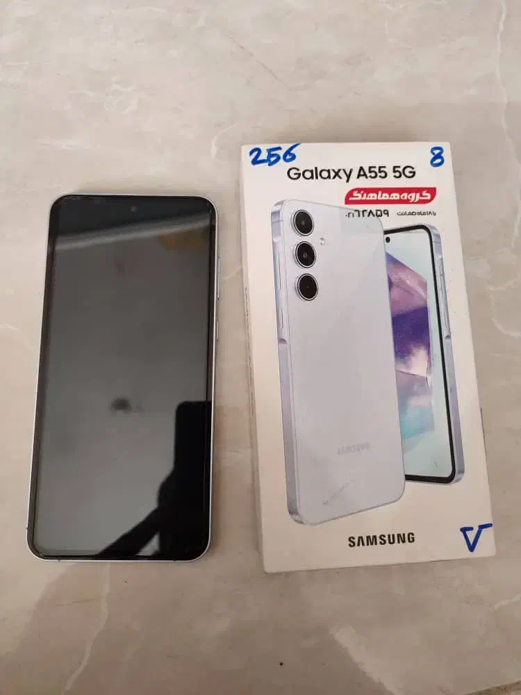 a55 رام ۸ حافظه ۲۵۶|موبایل|ملارد, |دیوار