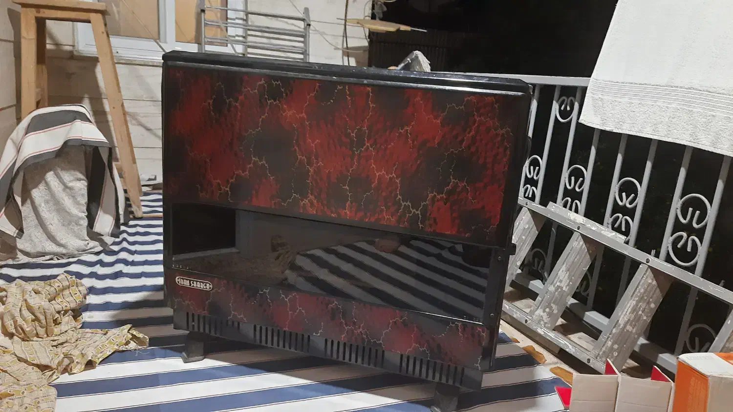 بخاری گازی در حد نو|بخاری، هیتر، شومینه|بابل, |دیوار