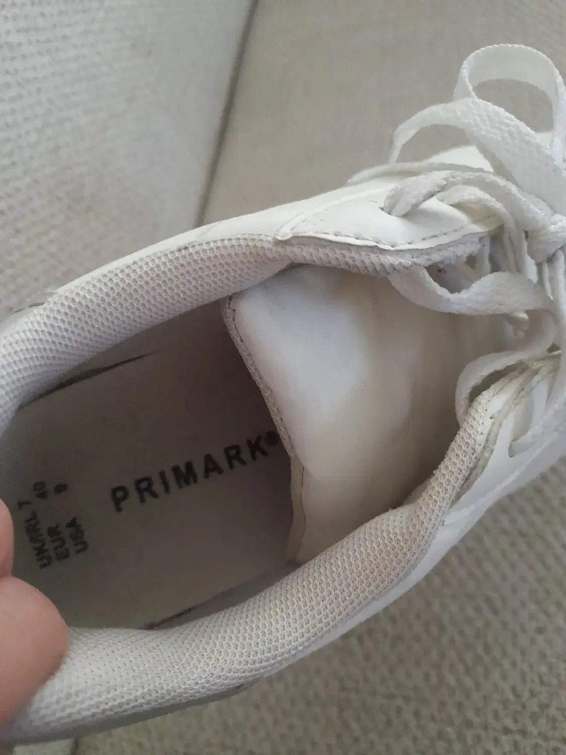 کتونی خارجی سفید نگین دار ۴۰|کفش و لباس بچه|تهران, دبستان|دیوار