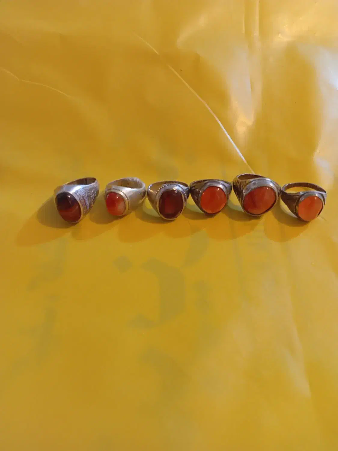 شش انگشتر مردانه|بدلیجات|کرمان, |دیوار