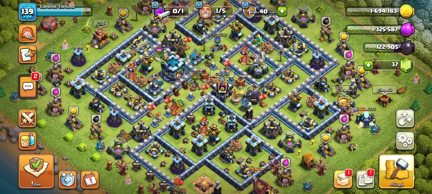 اکانت کلش آف کلنز|کنسول، بازی ویدئویی و آنلاین|سمنان, |دیوار